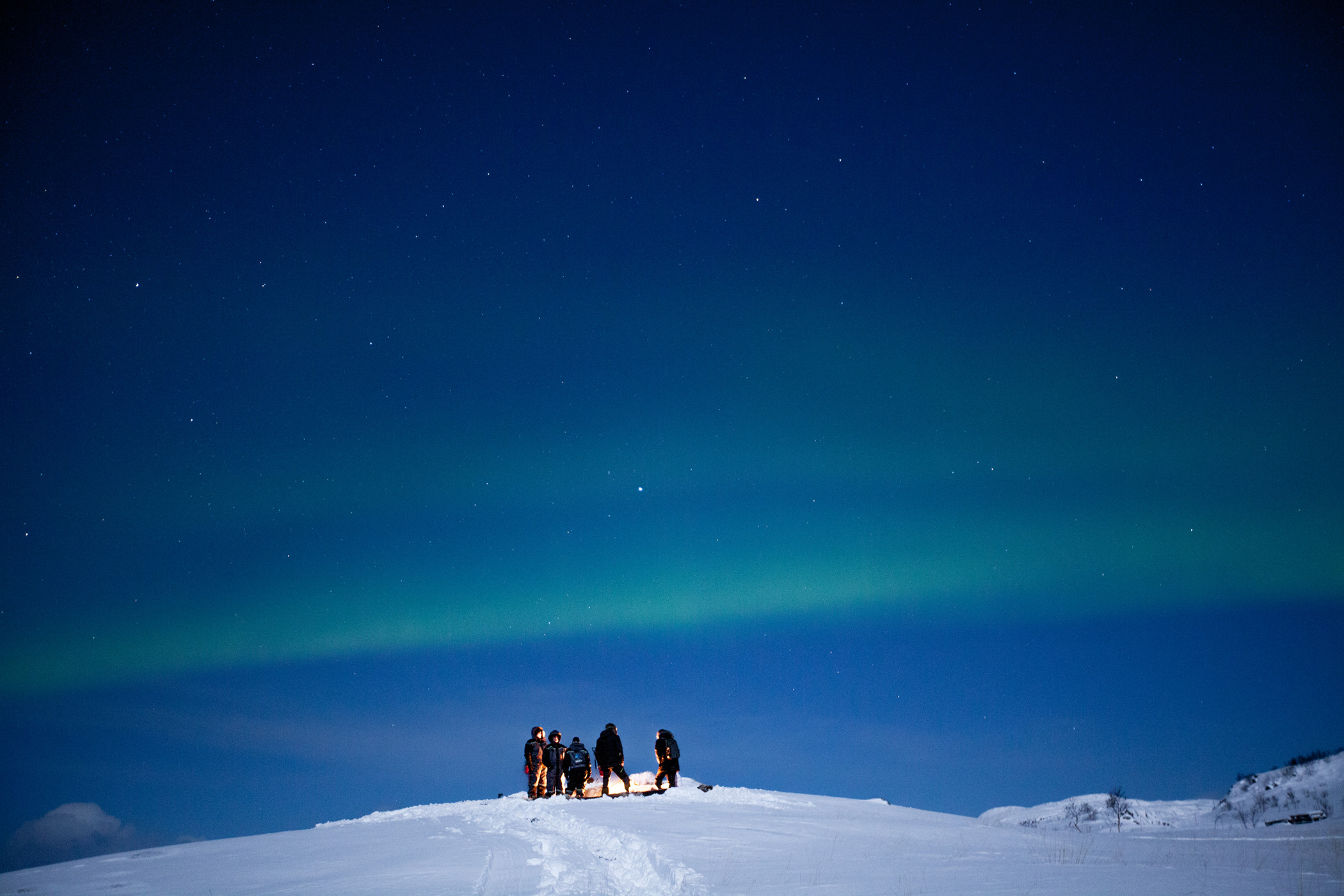 Hunting the northern lights